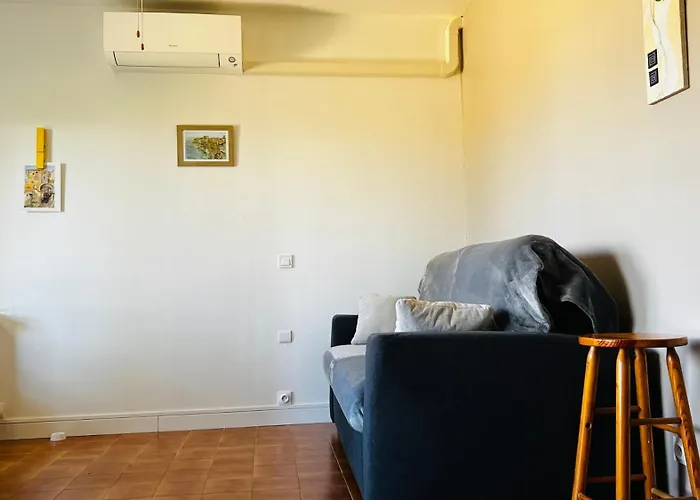 Апартаменты T2 Sur Hauteur De Avec Vue Sur La Baie D Ajaccio Портисьо